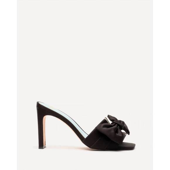 FRANCES VALENTINE Shoes - NEW FRANCES VALENTINE women's hilary heels in black satin